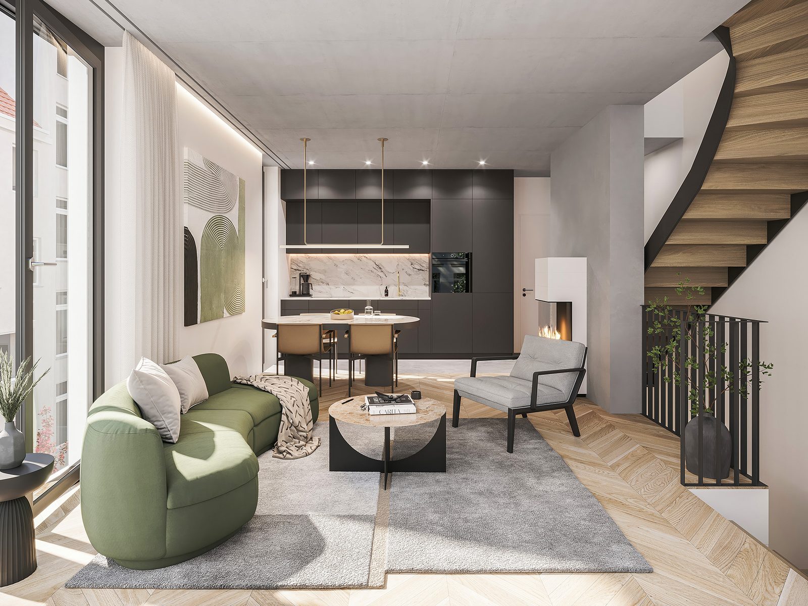 THE PLAN — Unique Living — Visualisierung 3