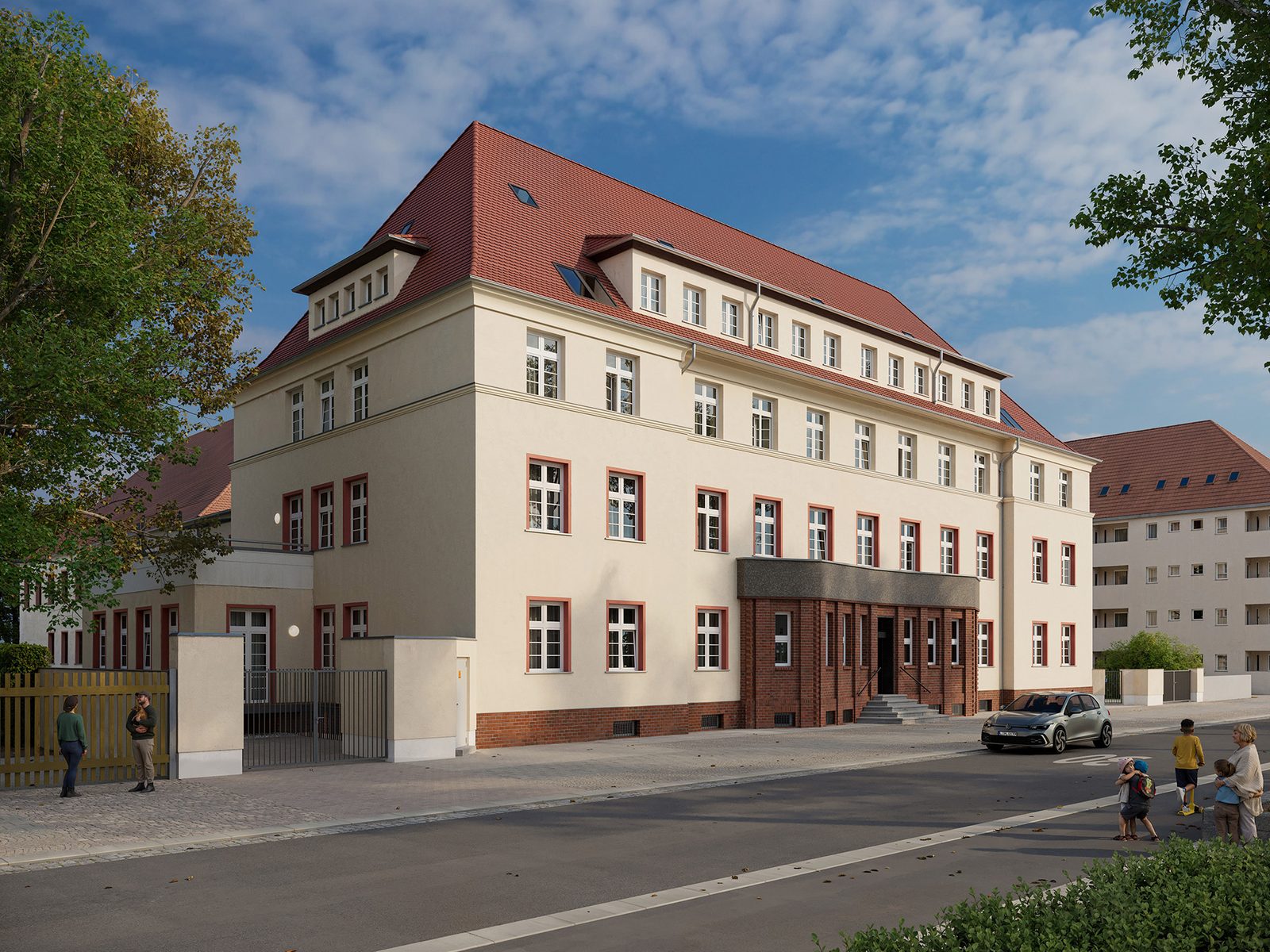 Alte Post — Visualisierung