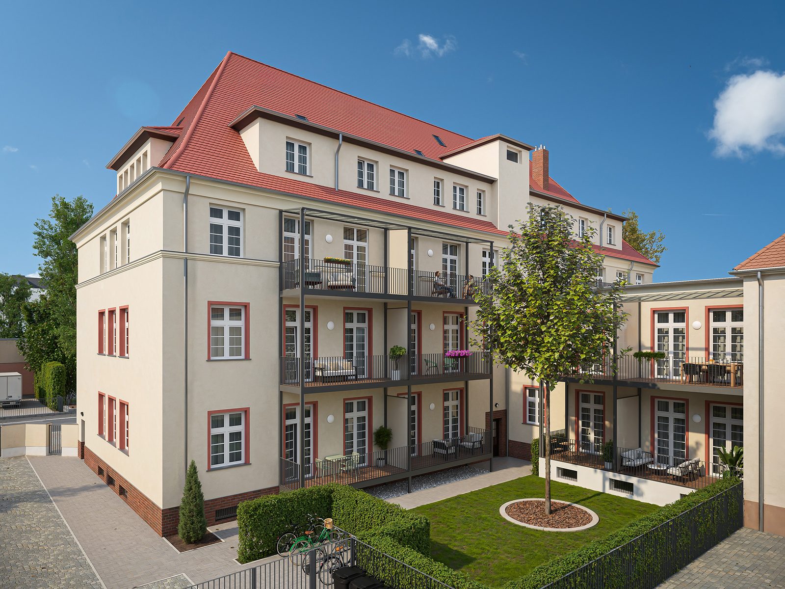 Alte Post — Visualisierung 3